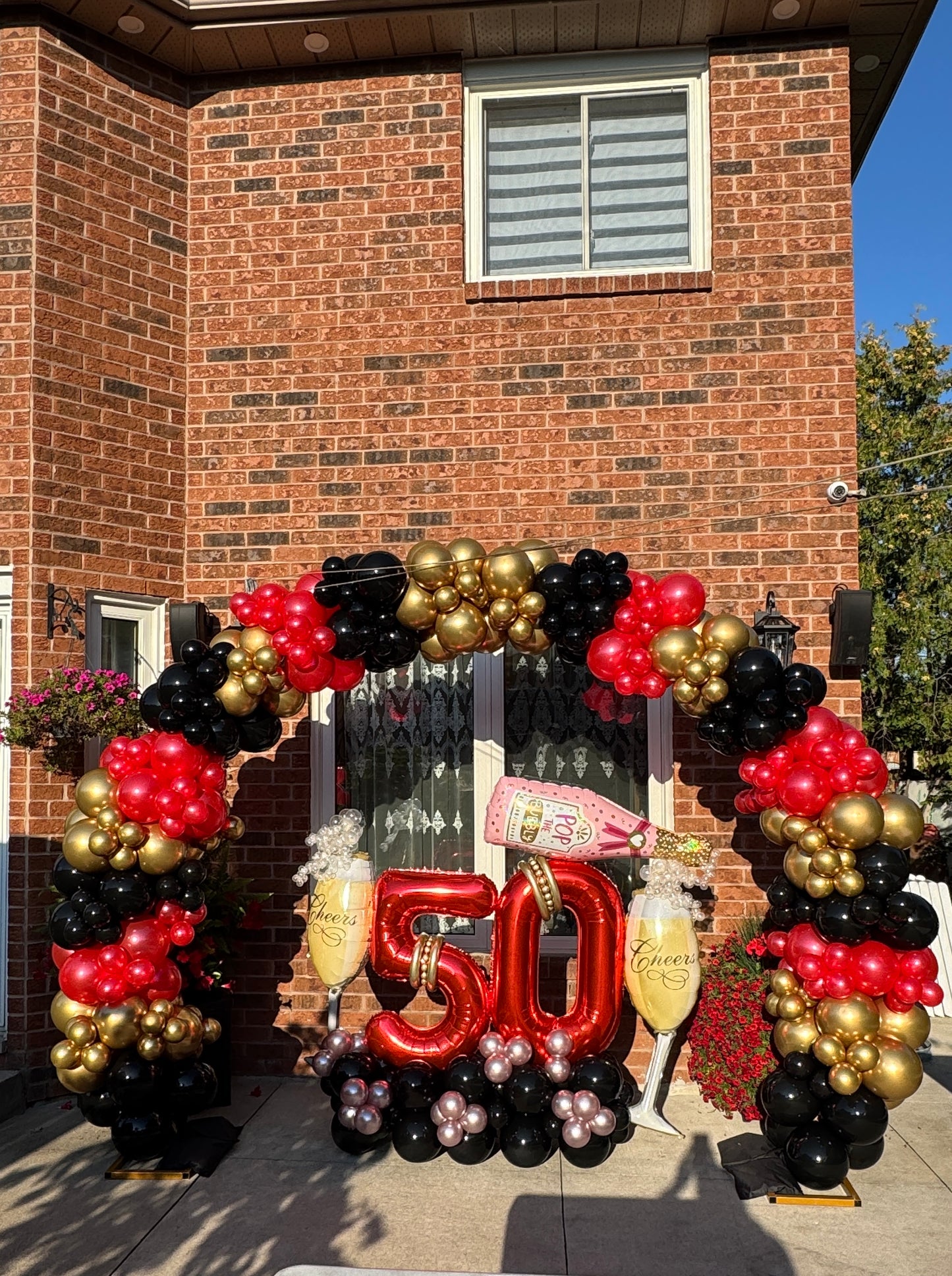 Fifty & Fabulous Balloon Package