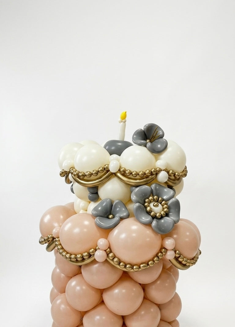 Balloon Cake for Photo Sessions