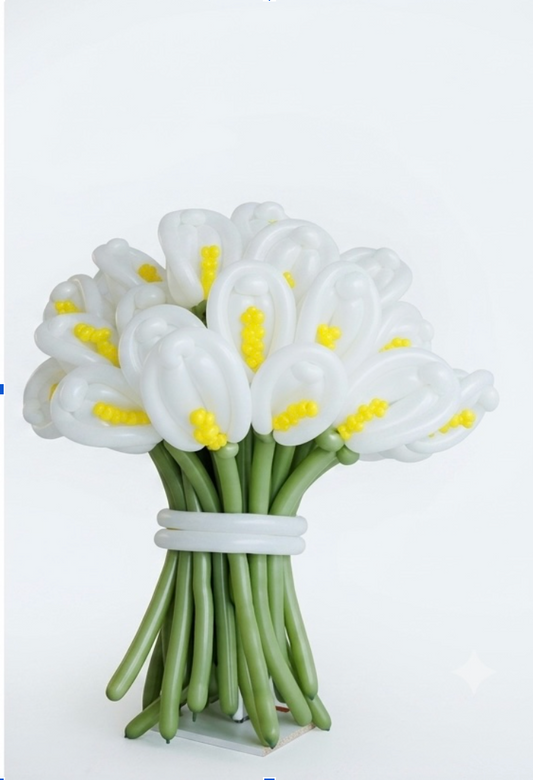 Balloon Calla Lily Bouquet