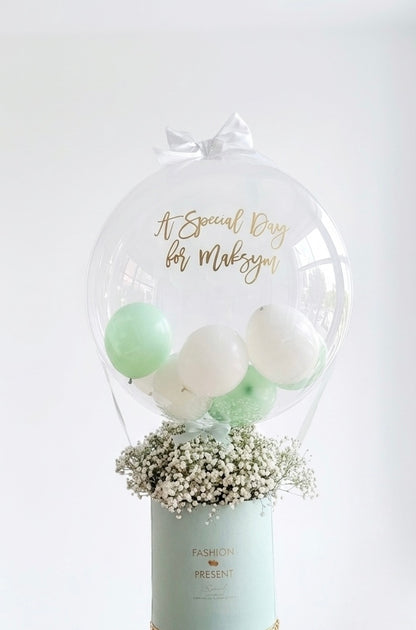 Personalized Balloon Gift Box