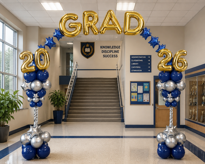 Graduation Baloons Installation