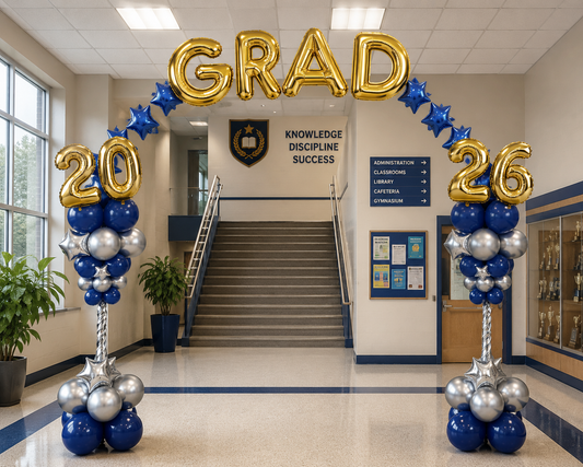 Graduation Baloons Installation