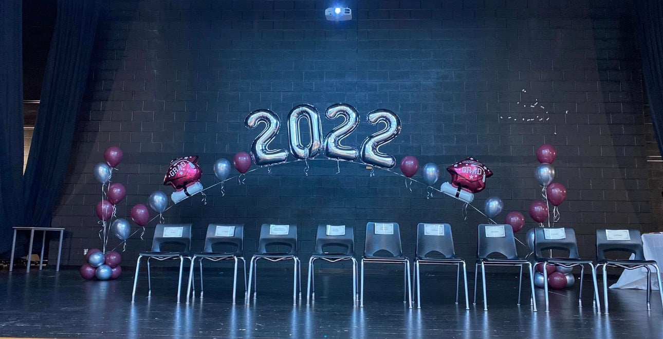 Graduation Baloons Installation