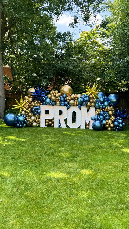 LED Marquee Letters + Balloon Installations
