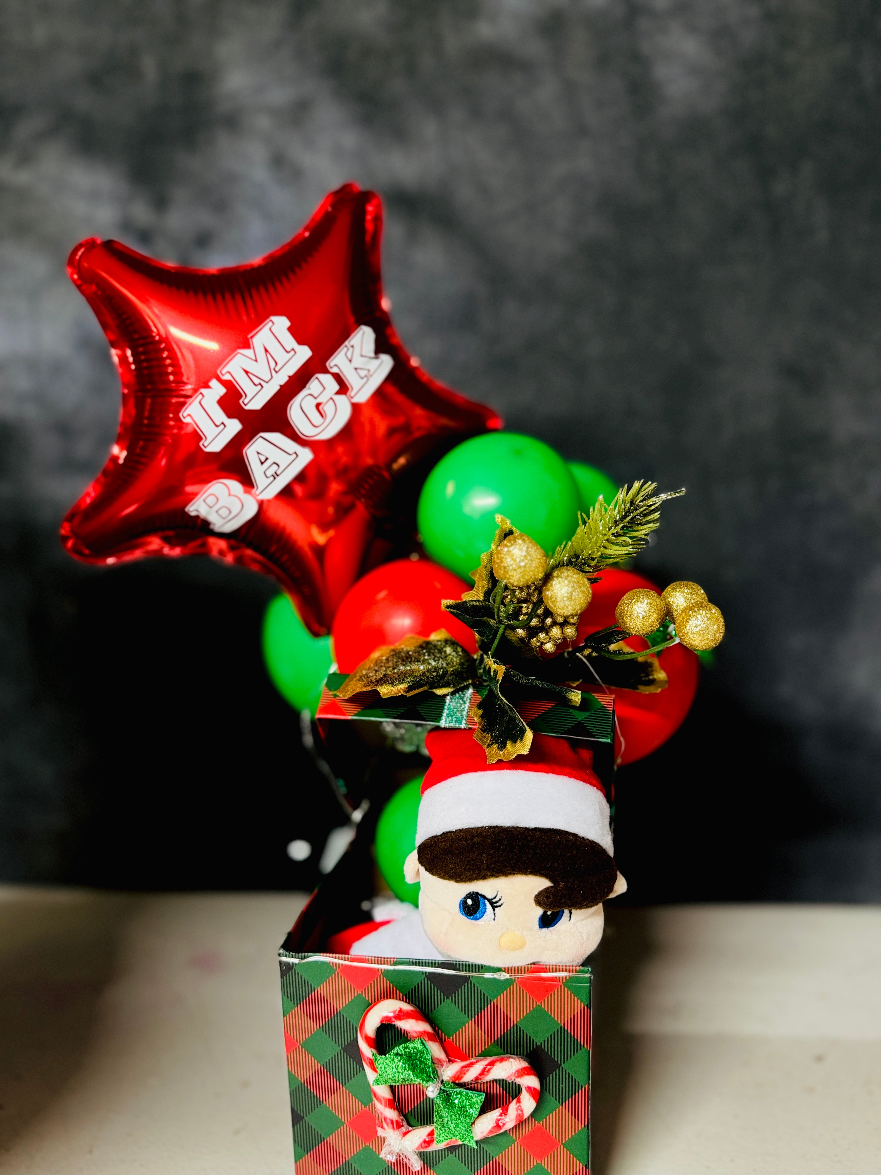 Elf on the Shelf Balloons Set