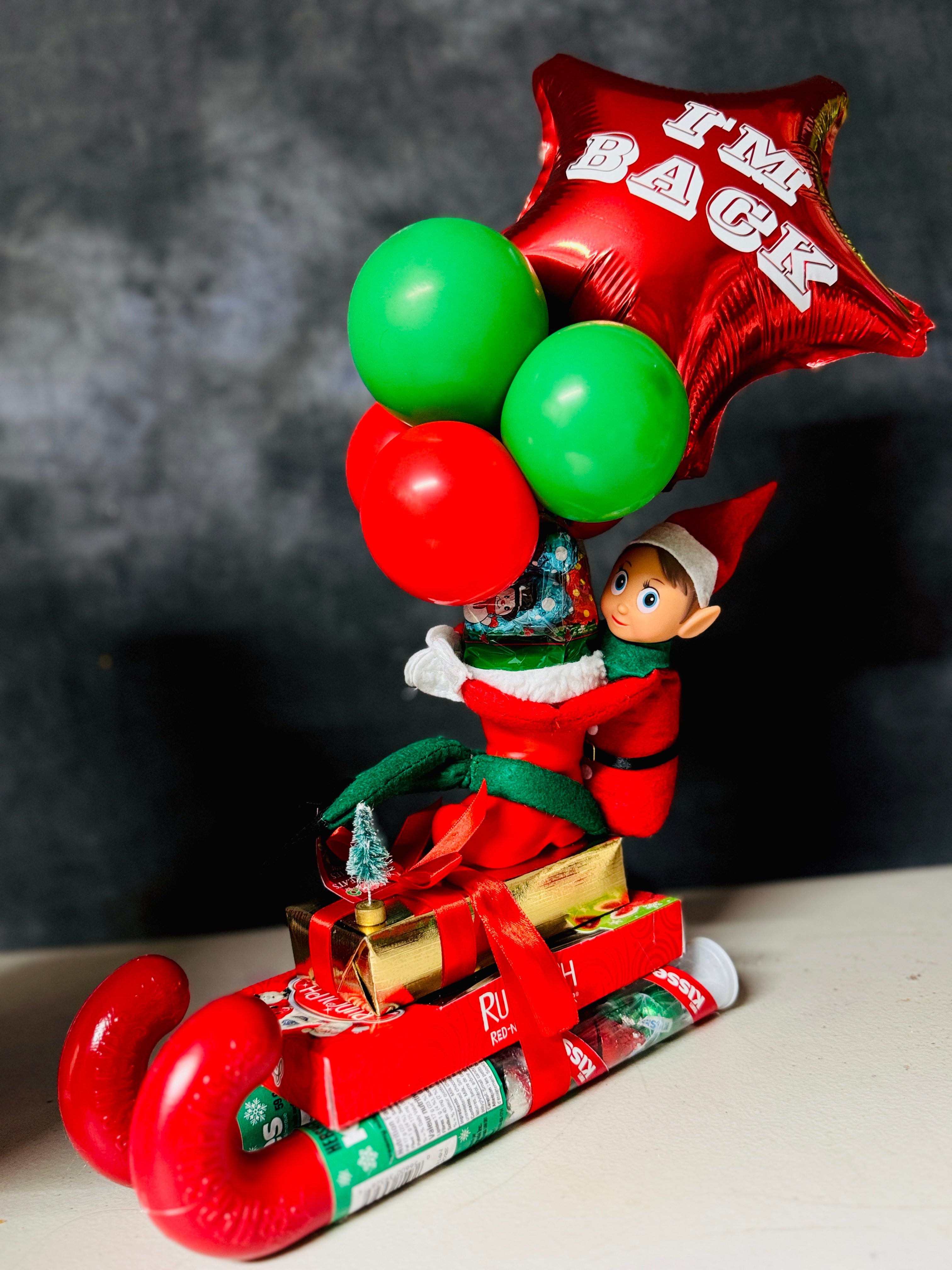 Elf on the Shelf Balloons Set