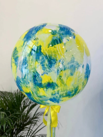 Jumbo balloons with custom signs (bobo balloons)