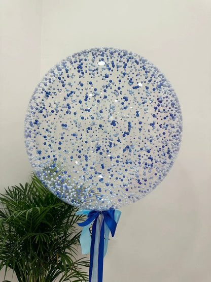 Jumbo balloons with custom signs (bobo balloons)