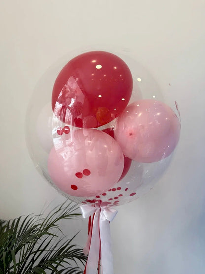 Jumbo balloons with custom signs (bobo balloons)