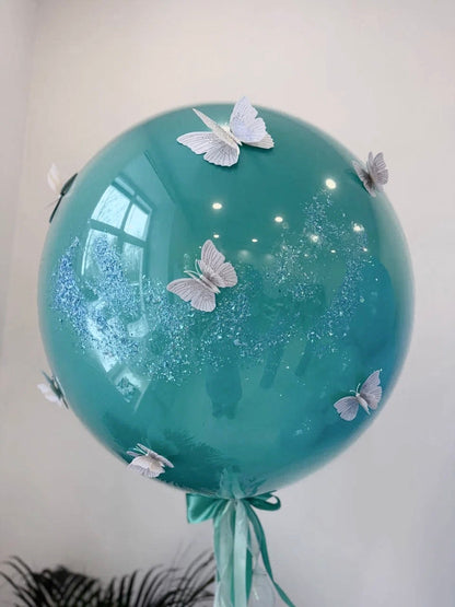 Jumbo balloons with custom signs (bobo balloons)