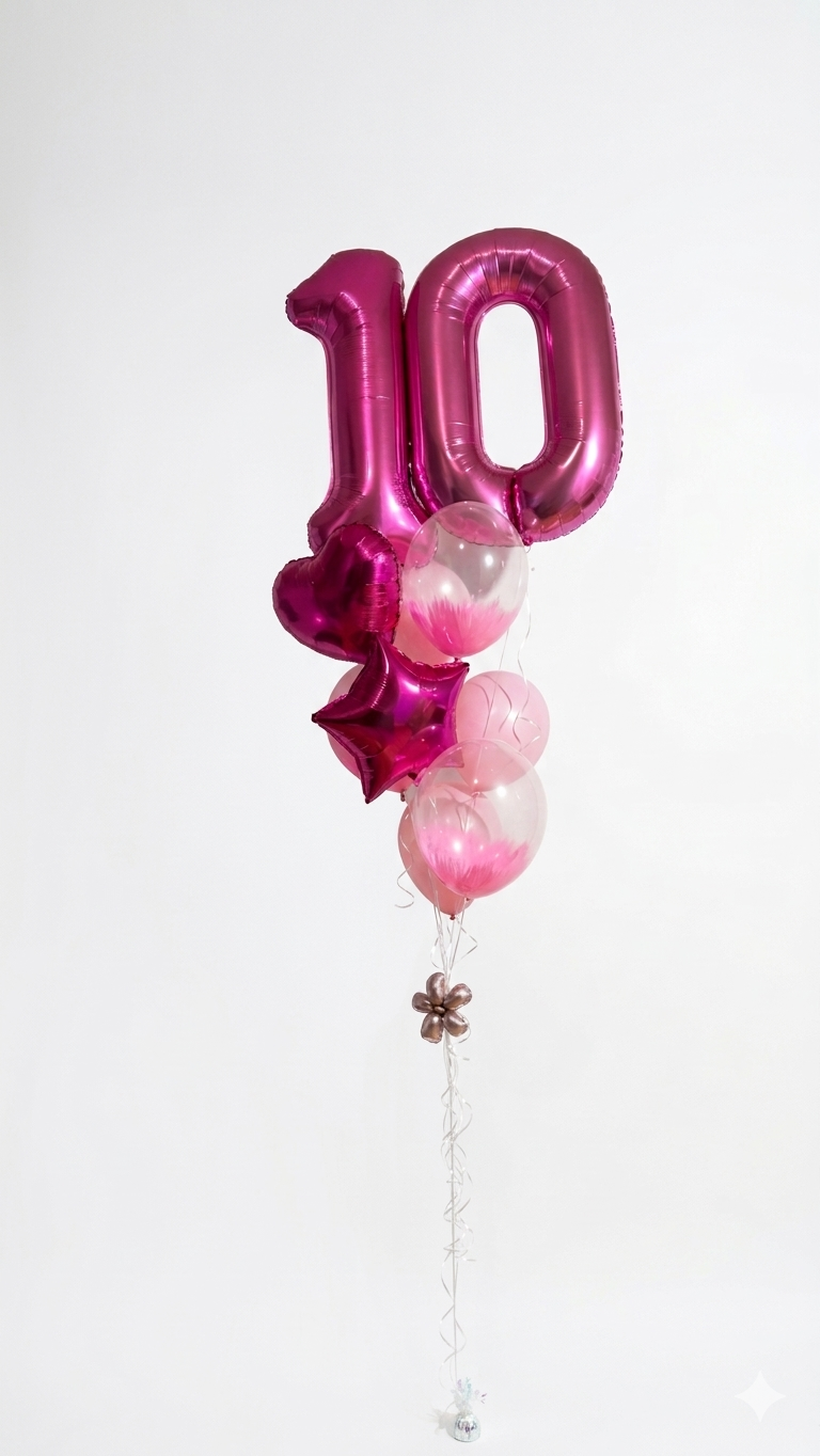 Balloon Bouquet For Girl - Under $100