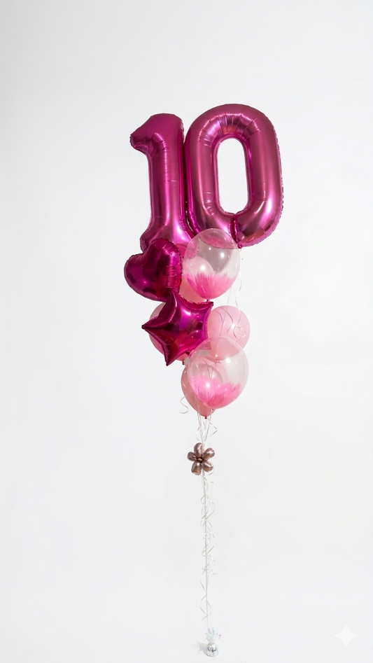 Balloon Bouquet For Girl - Under $100