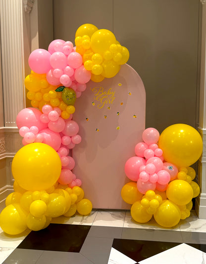 Elegant Baby Shower Balloon Backdrops
