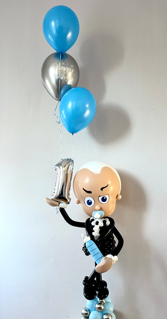 Boss Baby Balloon Sculpture