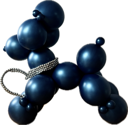 Luxury Balloon Poodle Duo