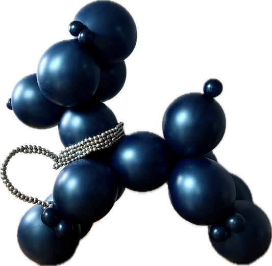 Luxury Balloon Poodle Duo