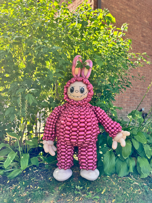 Labubu-Inspired Balloon Sculpture